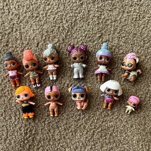 L.O.L. Surprise! Dolls Set - Pink, Purple, Orange, White